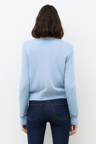Cardigan Mcallie sky blue woman