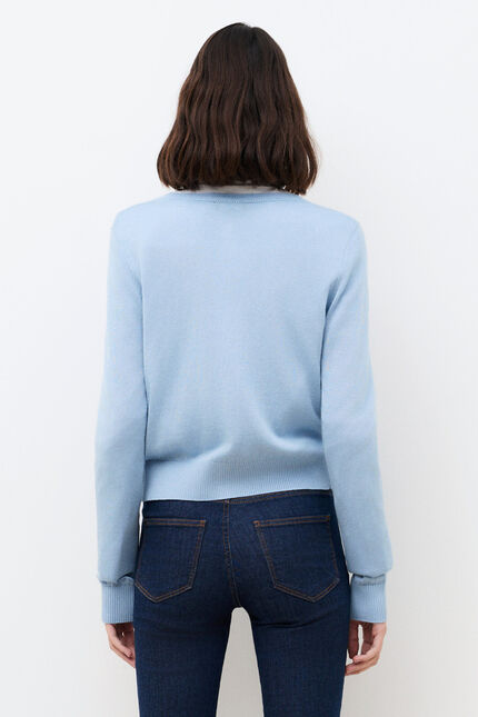 Gilet Mcallie bleu ciel femme