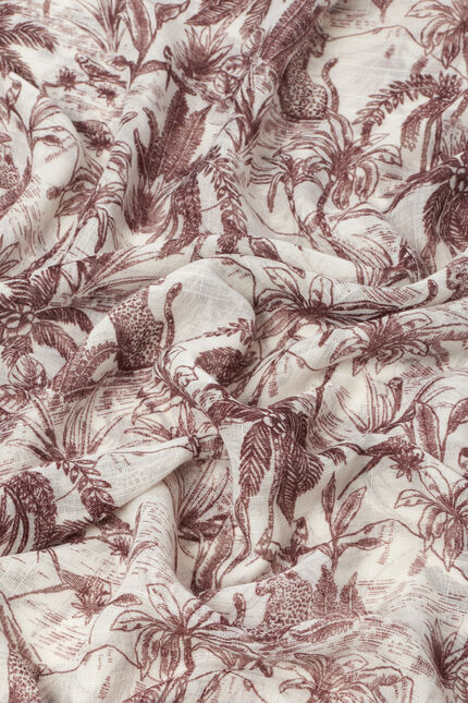 Foulard Larusha marron femme