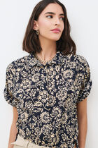 Zelly shirt navy blue woman