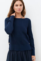 Martino sweater navy blue woman