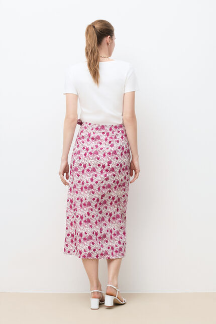 Jupe Jeleste bordeaux femme