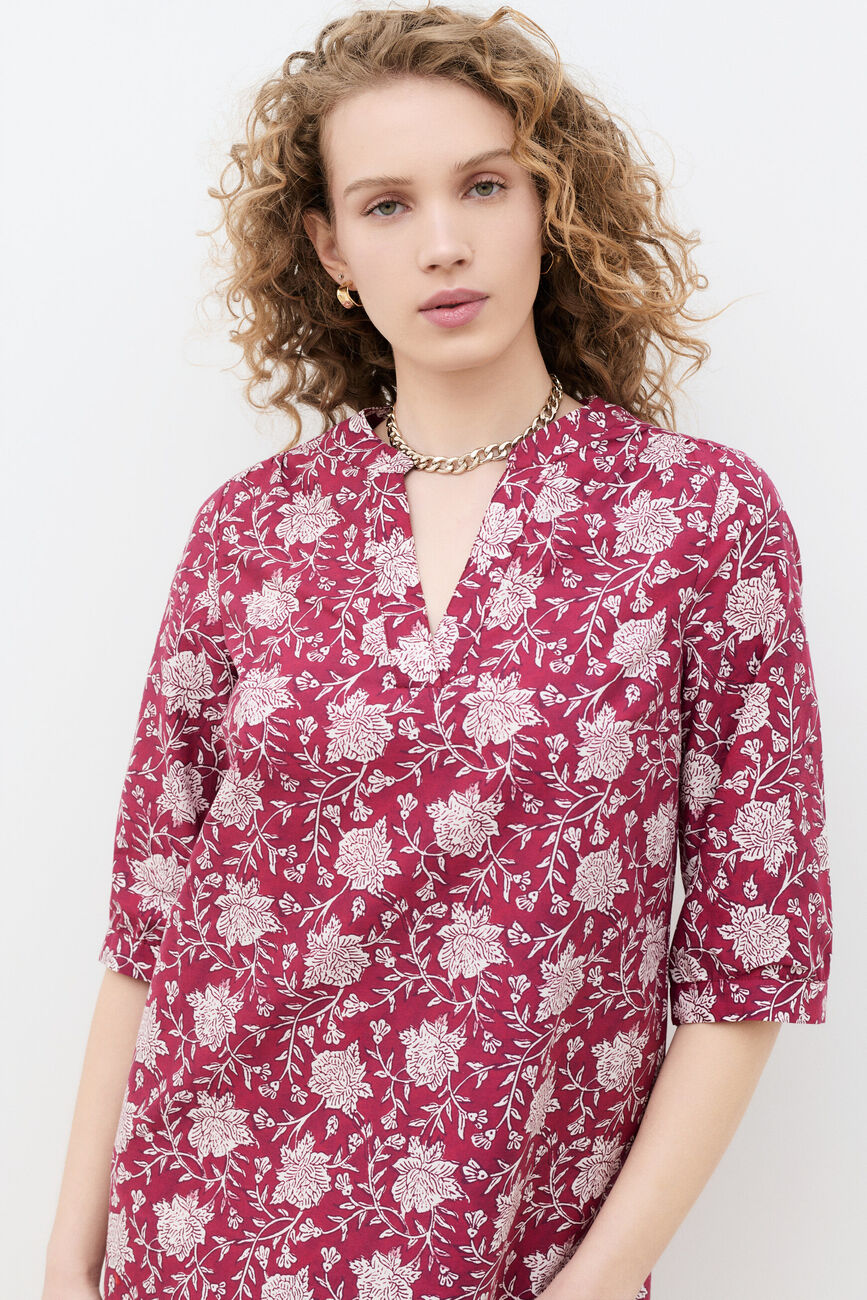 Kleid Rpauline bordeaux damen
