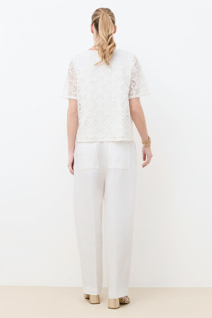 T-shirt Tagathe ecru femme