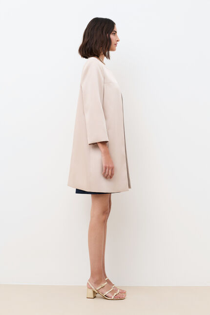 Manteau Gjessy couleur or femme