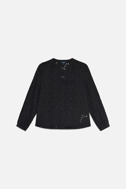Chemise Camilou noir femme