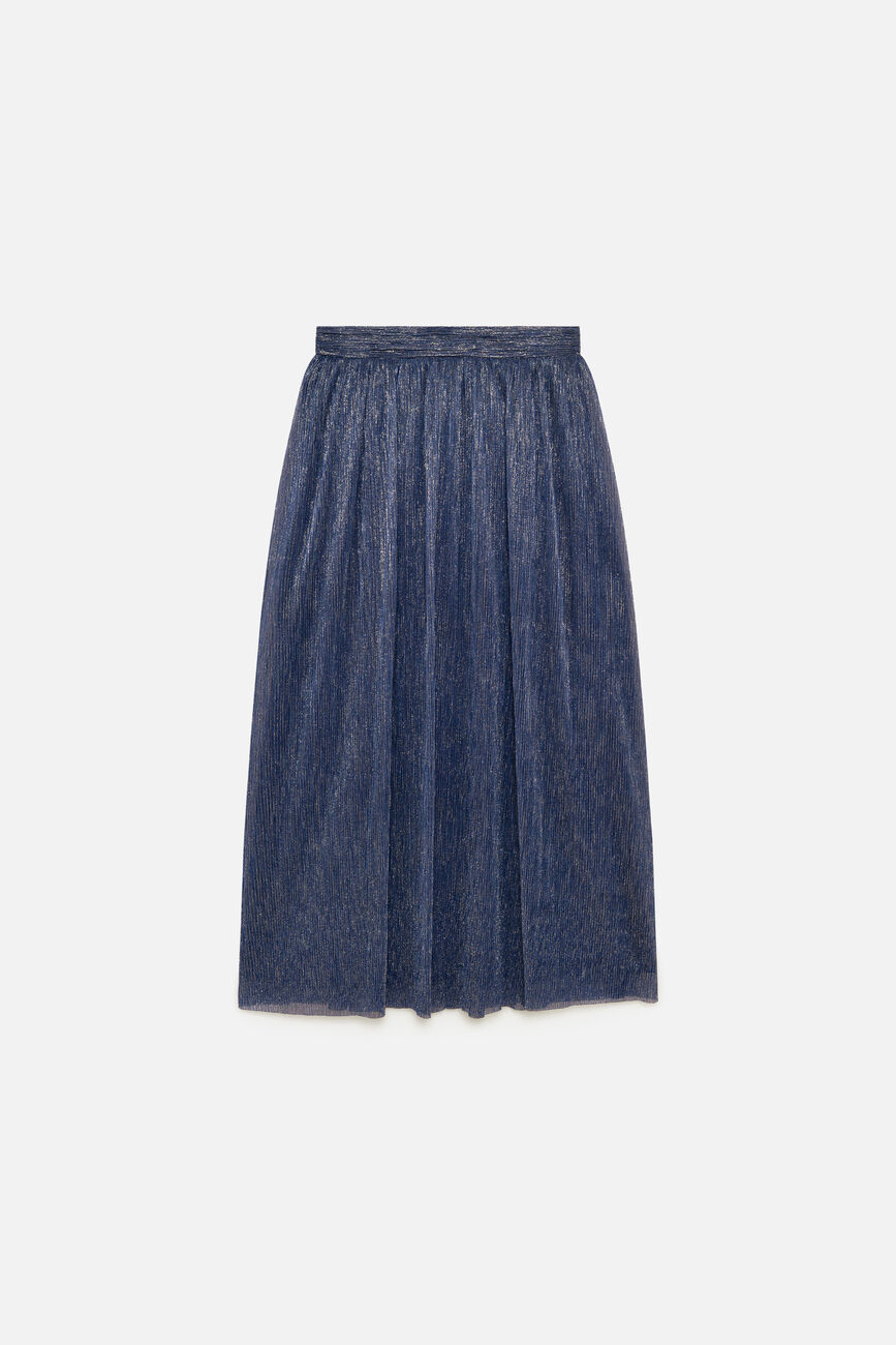 Falda Jguestie azul oscuro mujer