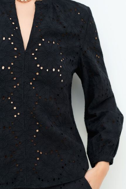 Chemise Camilou noir femme