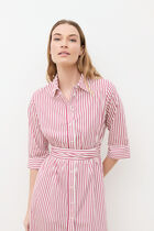 Rthea dress raspberry pink woman