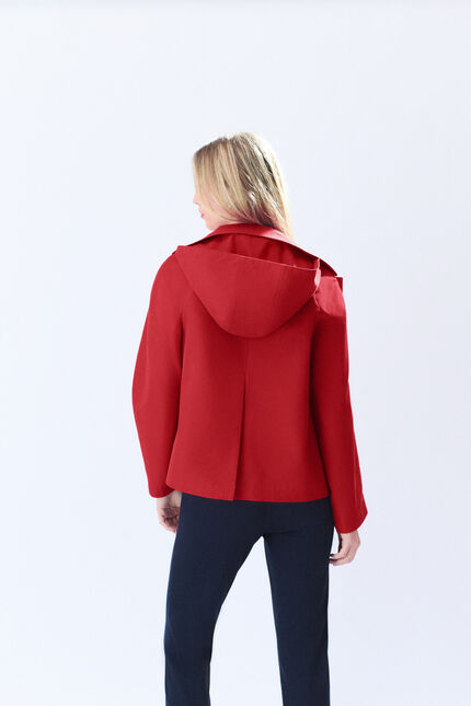 Manteau Grasiella rouge femme