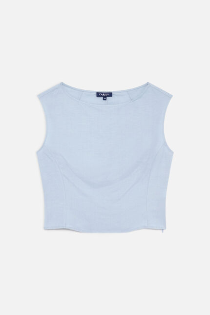 Chemise Cinda bleu clair femme