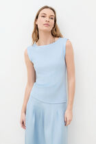 T-shirt Tluce light blue woman