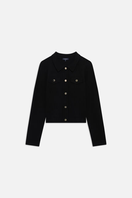 Veste Mflo noir femme