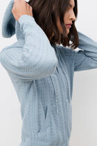 Bastien cardigan light blue woman