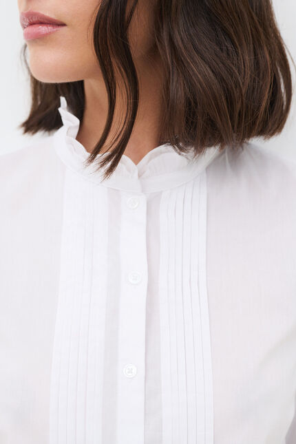Chemise Cyrielle2 blanc femme
