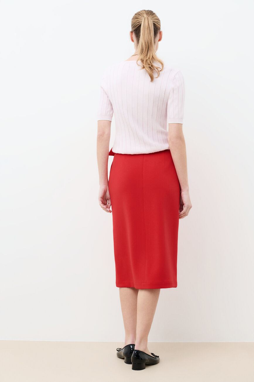 Jbonheur skirt red woman