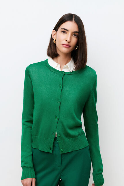 Gilet Mcallie vert femme