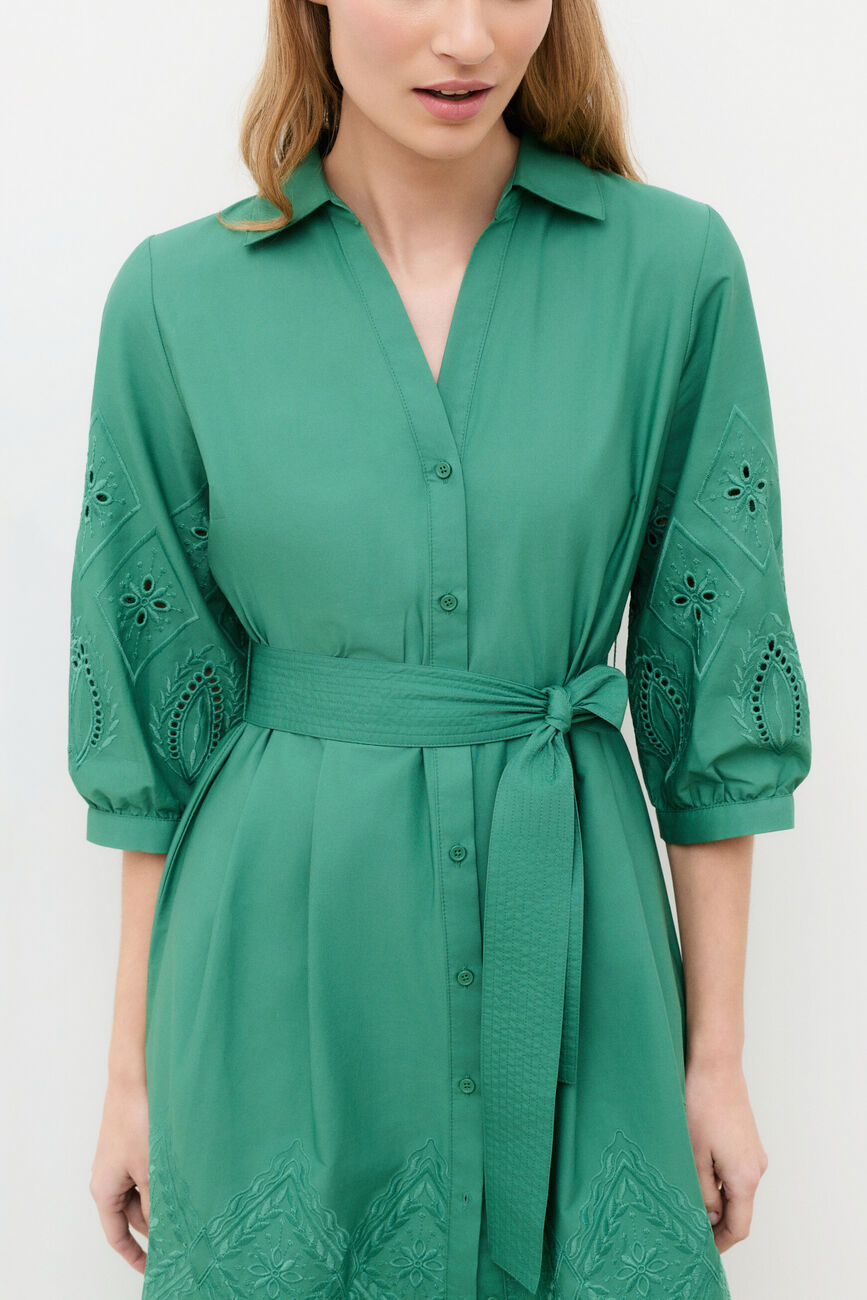Robe Romy vert femme