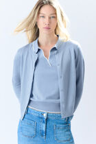 Cardigan Mcallie sky blue woman