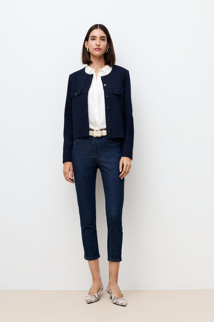 Veste Tzoe bleu marine femme