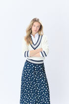 Sweater Mscott ecru woman