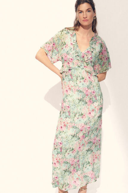 Robe Rcamille vert clair femme