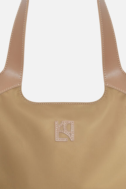 Sac sacha wk d&eacute;perlant marron femme