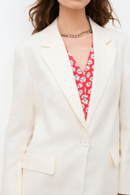 Veste Vesuve1 blanc femme