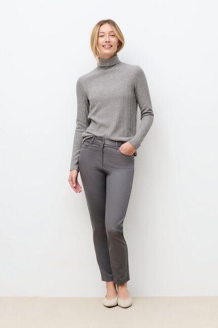 Camiseta tjena gris claro mujer