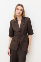 Vmarchand jacket dark brown woman