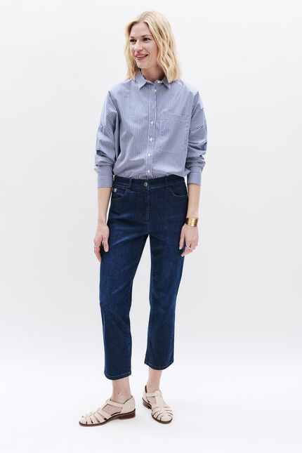 Pantalon Pacome denim double stone femme