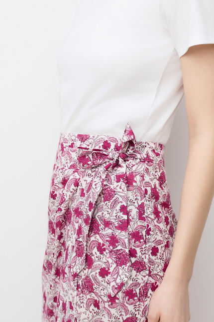 Jupe Jeleste bordeaux femme