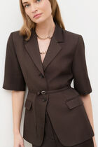 Vmarchand jacket dark brown woman