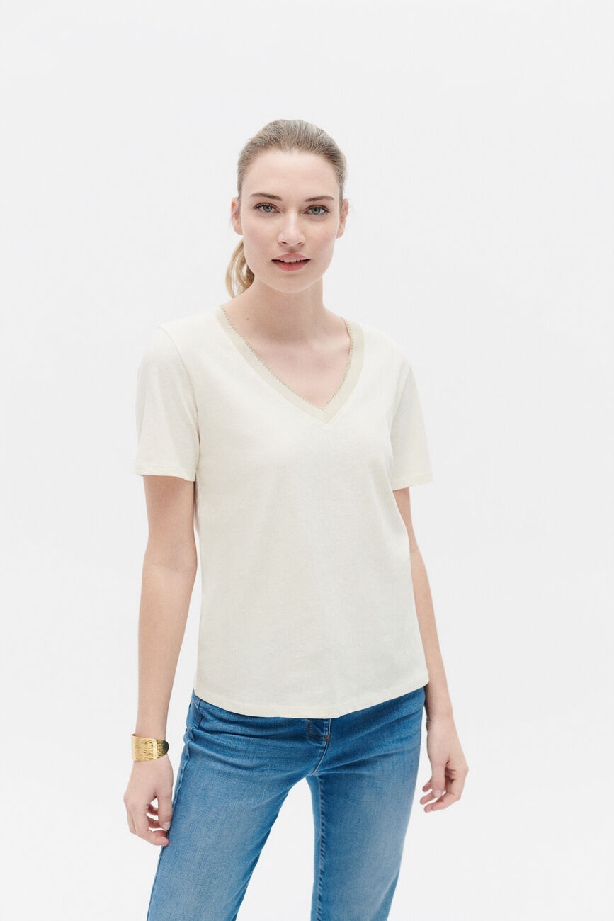 T-shirt Jin sabbia donna
