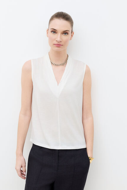 T-shirt Tmuse creme femme