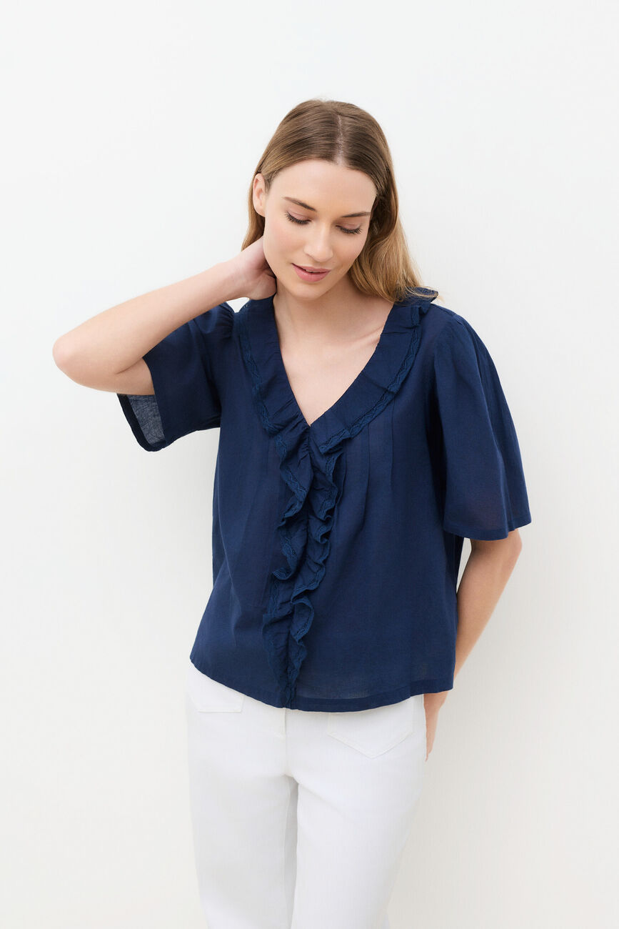 Hemd Candy marineblau damen