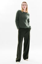 Maggie sweater khaki green woman