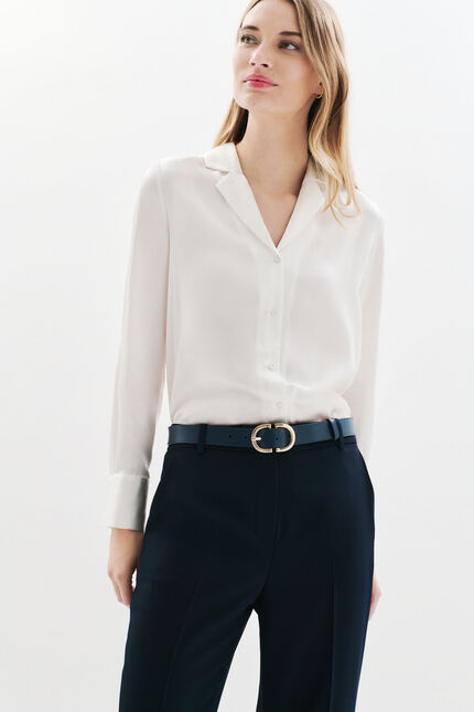 Hose Pclem marineblau damen
