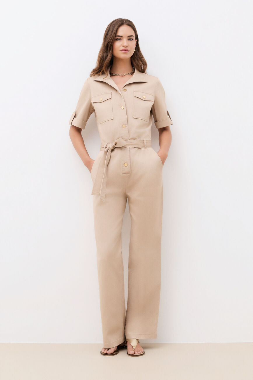 Combinaison Celia sable femme