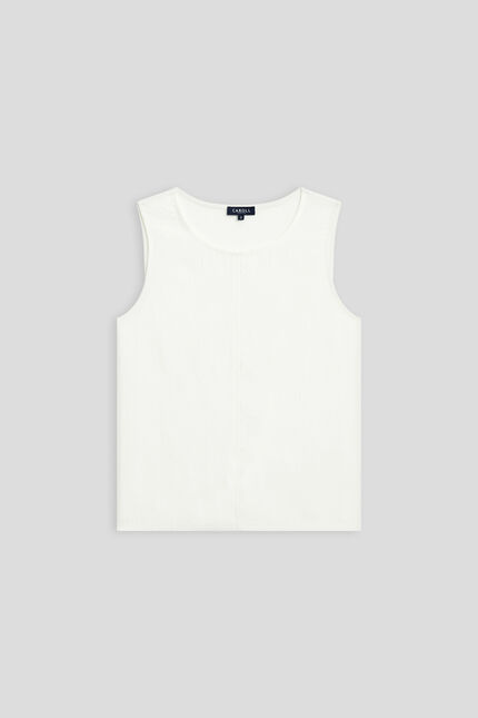 T-shirt Tpetale ecru femme