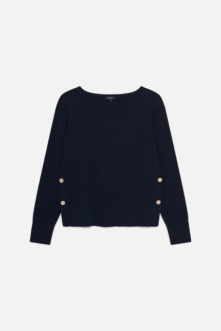 Pull Martino bleu marine femme