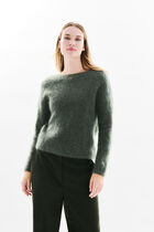 Maggie sweater khaki green woman