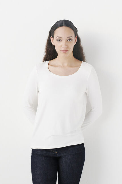 T-shirt tbasico blanc femme