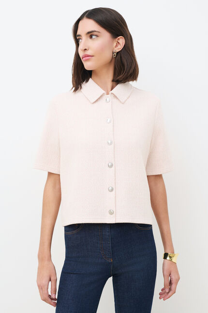 T-shirt Tael rose clair femme
