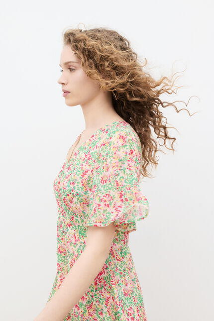 Robe Rbella vert pomme femme