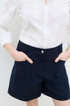 Sombrero shorts navy blue woman