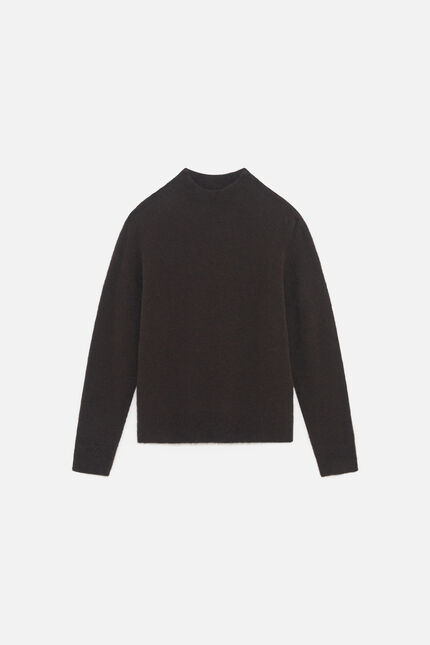 Pull Marianno marron fonc&eacute; femme