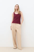 T-shirt Taby burgundy woman