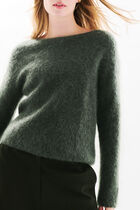 Maggie sweater khaki green woman