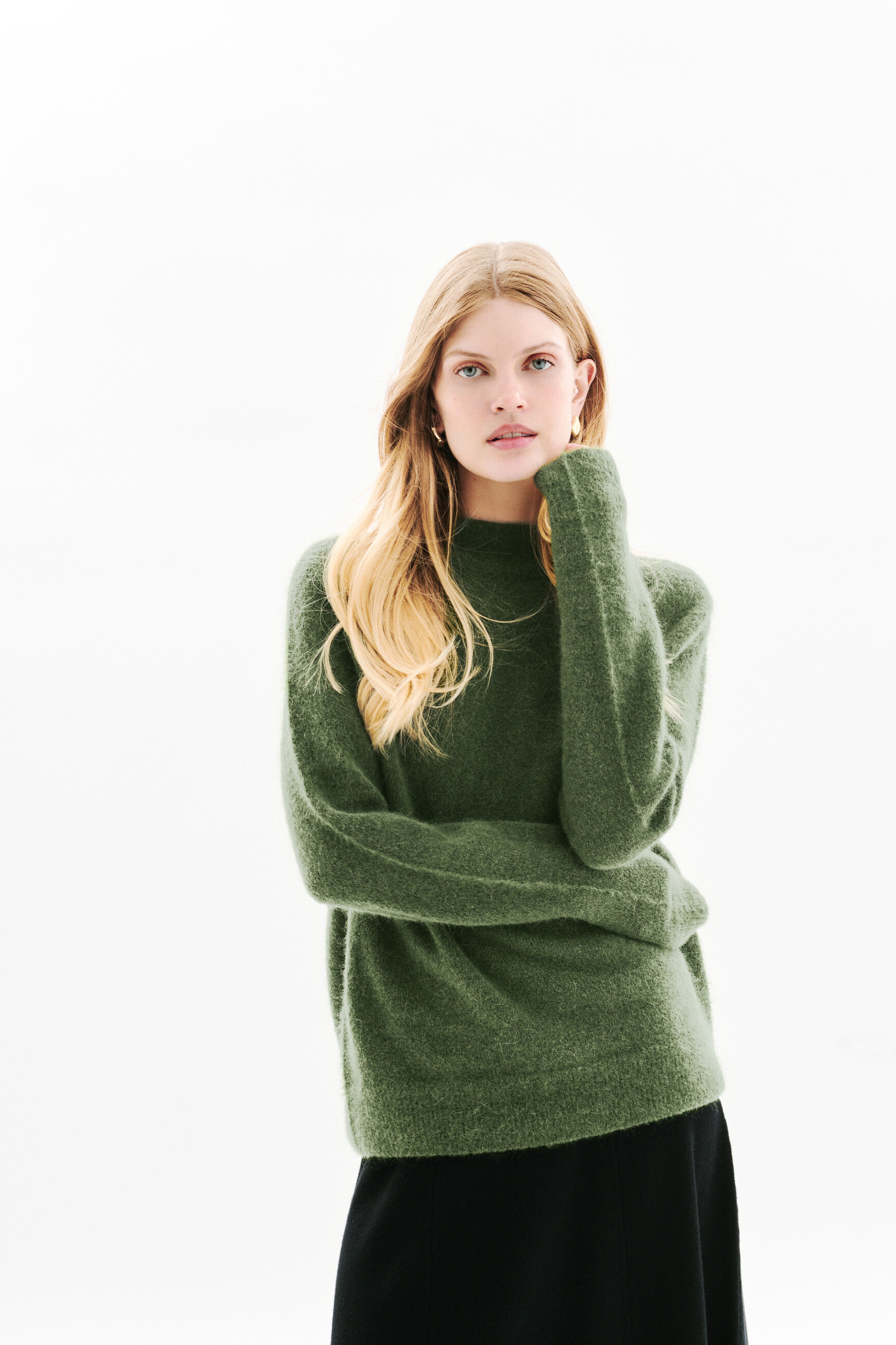 Pull Marianno vert femme